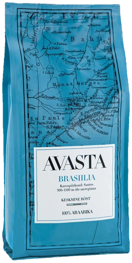 AVASTA Brasiilia kohviubade 1 kg pakend