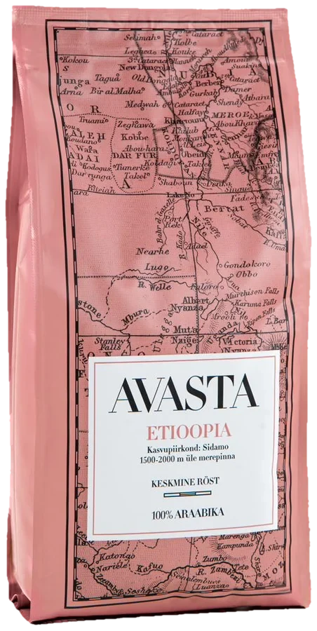 AVASTA Etioopia kohviubade 1 kg pakend