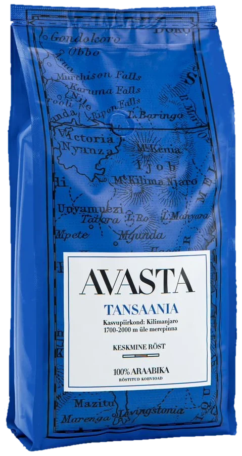 AVASTA Tansaania kohviubade 1 kg pakend